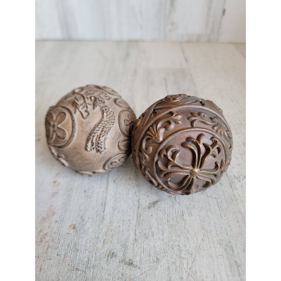 Unique design ball Xmas set figure decorative bowl filler Vintage - Picture 7 of 7